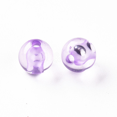 Transparent Acrylic Beads MACR-S370-A8mm-746-1
