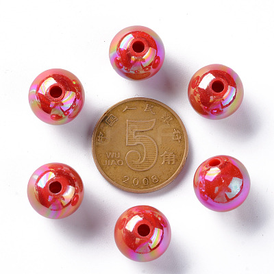 Opaque Acrylic Beads MACR-S370-D12mm-A14-1