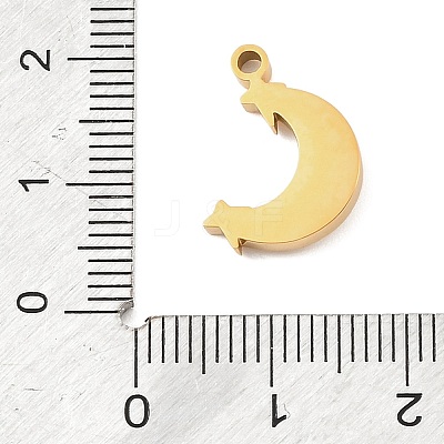 304 Stainless Steel Rhinestone Pendants RB-CBAB4B7-01G-G-1