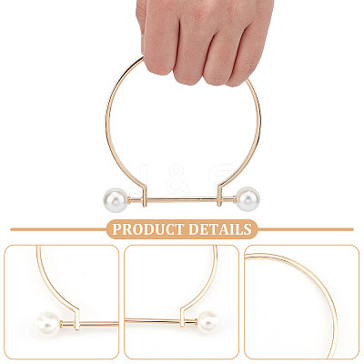 4Pcs 2 Colors Alloy Handles FIND-WR0004-91-1