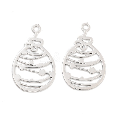 Long-Lasting Plated Brass Pendants KK-K336-56P-1