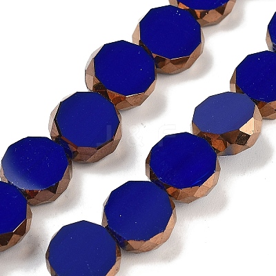 Imitation Jade Glass Beads Strands GLAA-H032-02-03-1