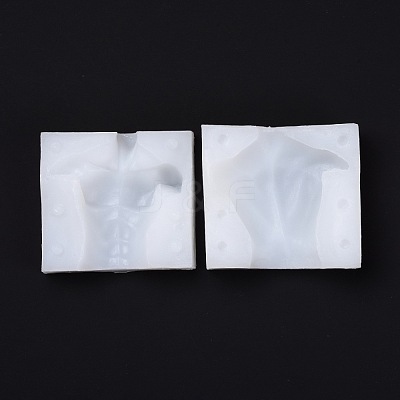 DIY Silicone Craft Doll Body Mold DIY-I082-06-1