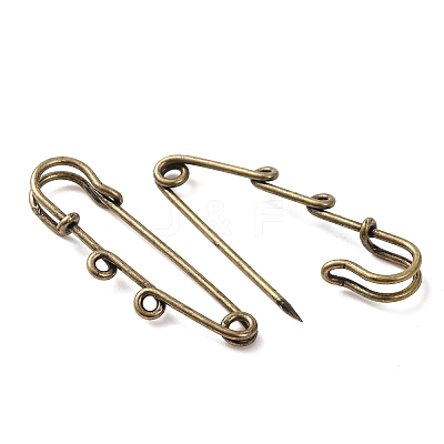 304 Stainless Steel Safety Pins Brooch Findings SA-CBA4160-04B-AB-1