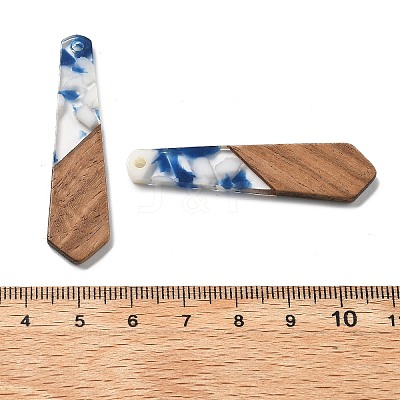 Resin and Walnut Pendants FIND-R051-06D-1