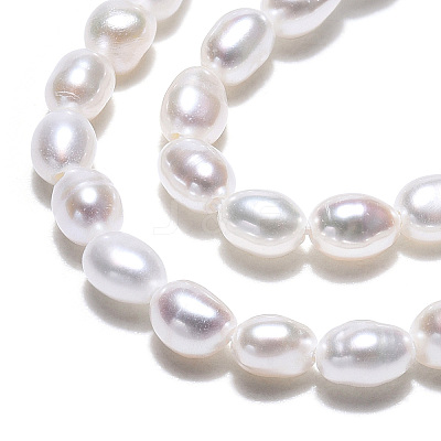 Natural Cultured Freshwater Pearl Beads Strands PEAR-N012-02L-1