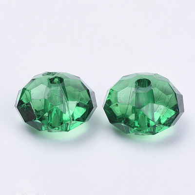 Transparent Acrylic Beads TACR-Q258-8mm-V17-1