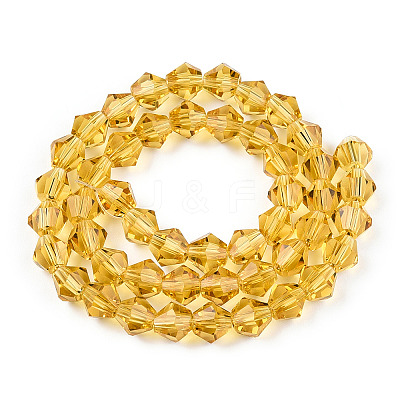 Imitation Austrian Crystal 5301 Bicone Beads GLAA-S026-6mm-17-1