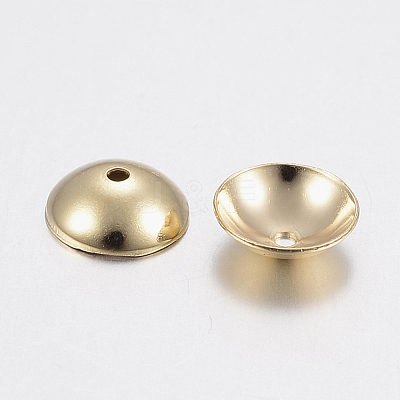 304 Stainless Steel Bead Caps STAS-H436-35-1