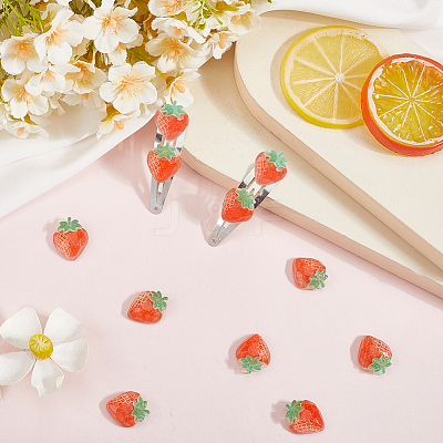 60Pcs Opaque Resin Cabochons DIY-SC0028-30A-1