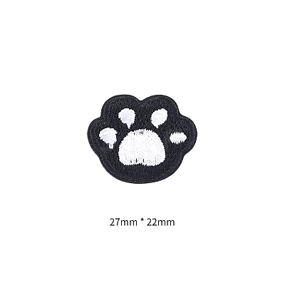 Computerized Embroidery Cloth Self Adhesive Patches PW-WG92138-02-1