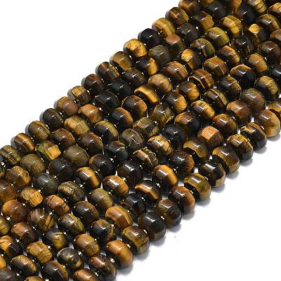 Natural Tiger Eye Beads Strands G-P573-B06-01-1