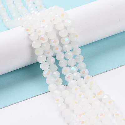Electroplate Glass Beads Strands EGLA-A044-J2mm-L05-1