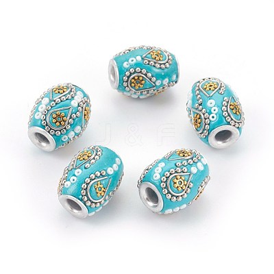 Handmade Indonesia Beads IPDL-E012-19A-1