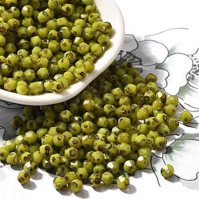 Picasso Baking Paint Glass Seed Beads SEED-A032-02A-10-1