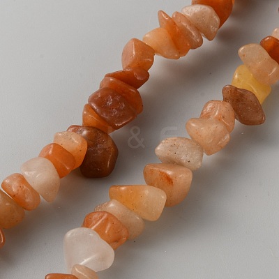 Natural Yellow Aventurine Beads Strands G-WH0035-26E-1