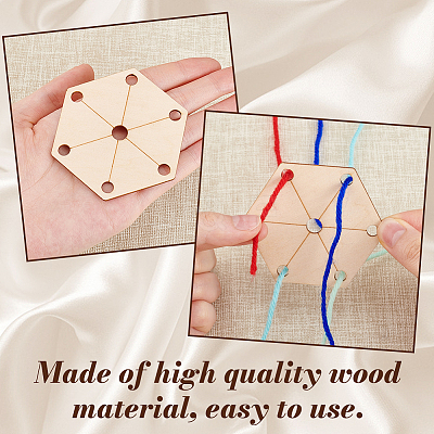 24Pcs Wood Tool for Knitting Loom Accessories TOOL-GA0001-90C-01-1