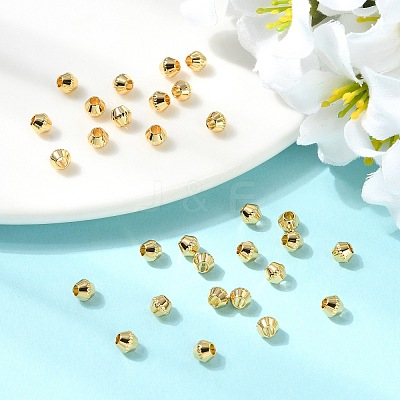 SHEGRACE Brass Beads XGR0118G-125G-1