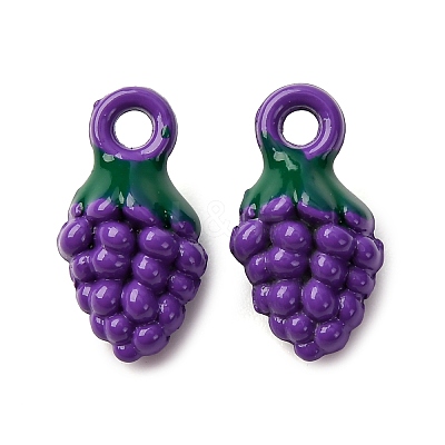 Baking Paint Alloy Pendants FIND-G097-04B-1