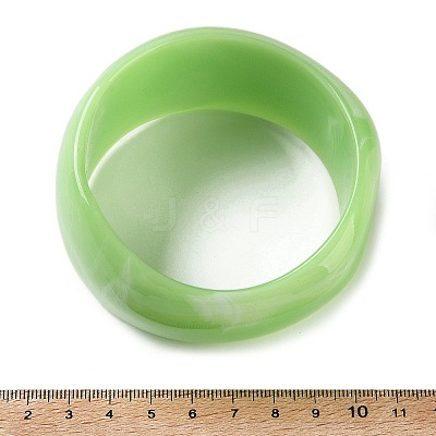 Two Tone Acrylic Bangles BJEW-F538-02A-1