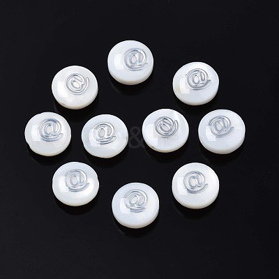 Natural Freshwater Shell Beads SHEL-N003-22-08P-1