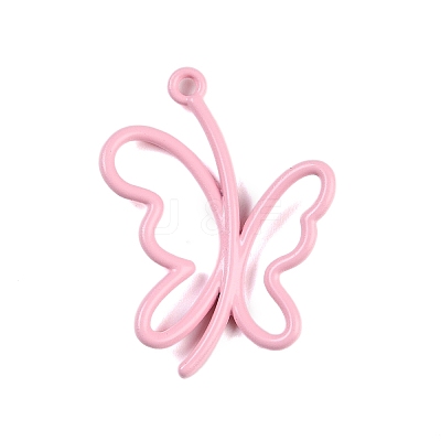 Baking Paint Alloy Pendants FIND-G080-01B-1