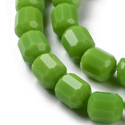 Opaque Glass Beads Strands GLAA-G112-03H-1