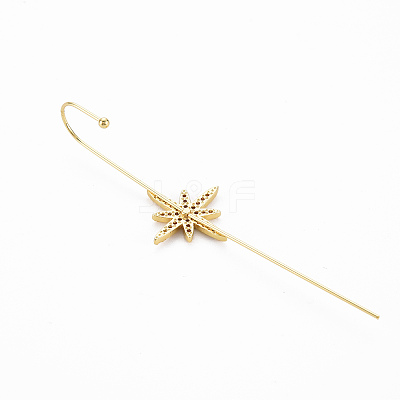 Star Stud Earring EJEW-N099-018-NF-1
