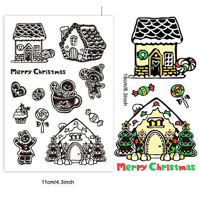 Custom PVC Plastic Clear Stamps DIY-WH0448-0086-1
