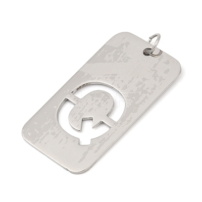 304 Stainless Steel Pendants LS-STAS-M115-01P-Q-1