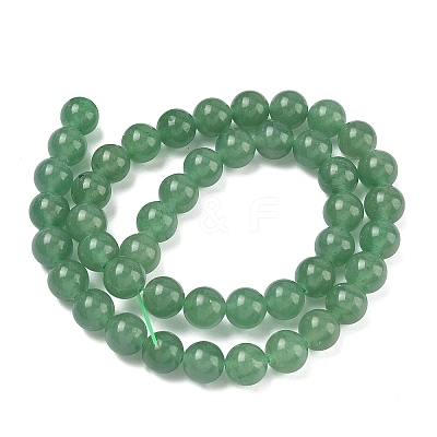 Natural Green Aventurine Beads Strands GSR024-1