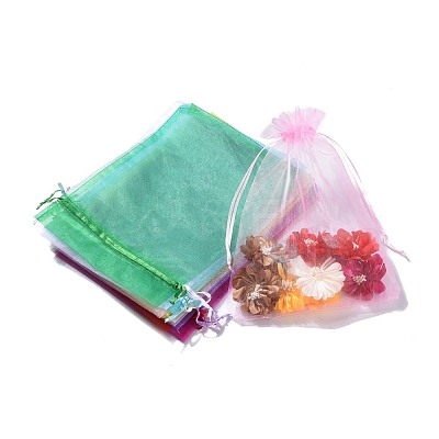 Rectangle Jewelry Packing Drawable Pouches OP-S004-17x23cm-M-1