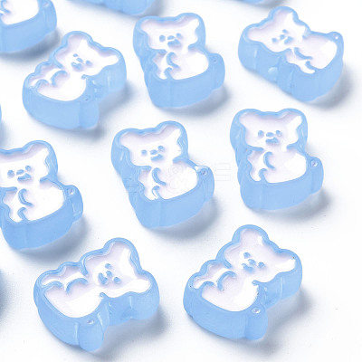 Transparent Acrylic Beads MACR-S374-07B-04-1