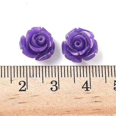 Synthetic Coral Carved Beads CORA-H003-01A-34-1