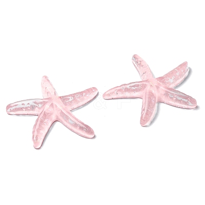 Translucent Resin Sea Animal Cabochons RESI-B016-01B-1