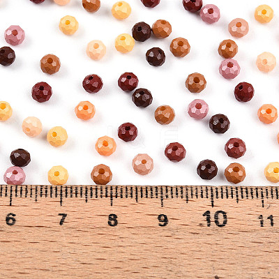 Opaque Colours Glass Seed Beads SEED-N007-19C-1