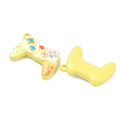 Baking Paint Alloy Pendants FIND-G109-06-1
