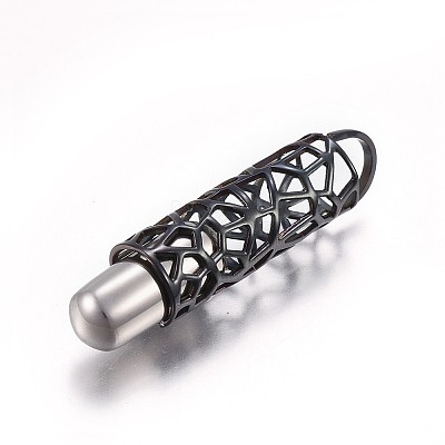 304 Stainless Steel Pendants STAS-O124-40M-1