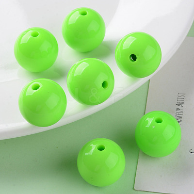 Opaque Acrylic Beads MACR-S370-C20mm-23-1