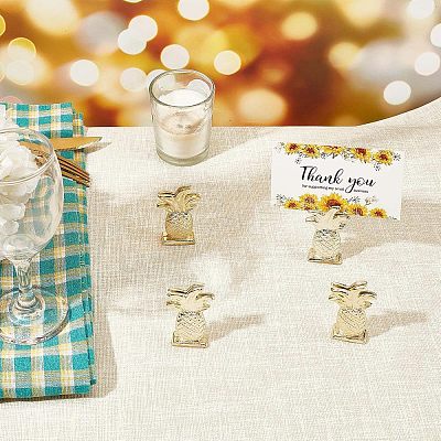 Resin Name Card Clip AJEW-CA0001-97-1