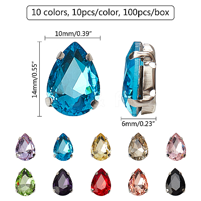 Glass Cabochons RGLA-OC0001-47-1