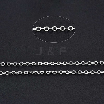 Brass Cable Chains CHC-T008-08S-1