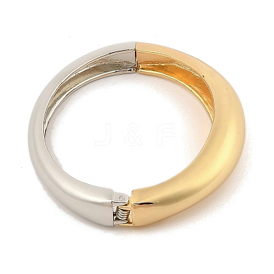 Alloy Hinged Bangles for Women BJEW-L629-06GP-1