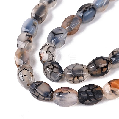 Natural Agate Beads Strands G-Q604-02A-04-1