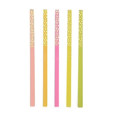Luminous Lucky Star Origami Paper DIY-WH0011-E01-1