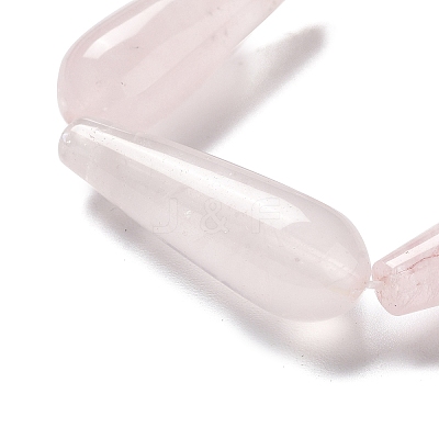 Natural Rose Quartz Beads Strands G-P528-H02-01-1