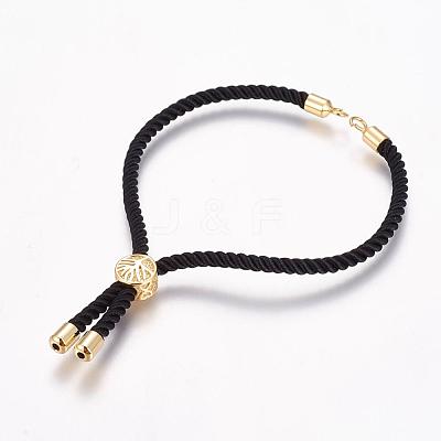 Nylon Cord Bracelet Making MAK-P005-06G-1