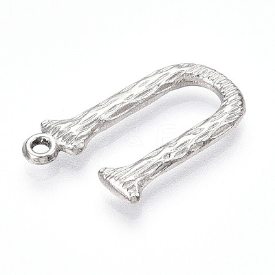 304 Stainless Steel Pendants STAS-N117-01P-U-1