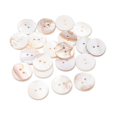 Natural Shell Buttons SH-CBACDEA-01-1