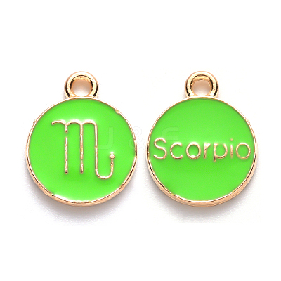 Alloy Enamel Pendants LS-ENAM-S124-01A-06L-1